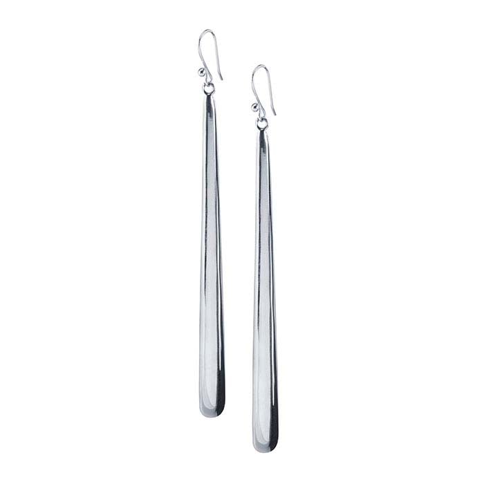 Sterling Silver Long Drop Earrings