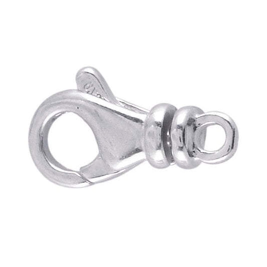 Închizătoare lobster pivotantă picătură de lacrimă din argint sterling 13,5 x 7,5 mm