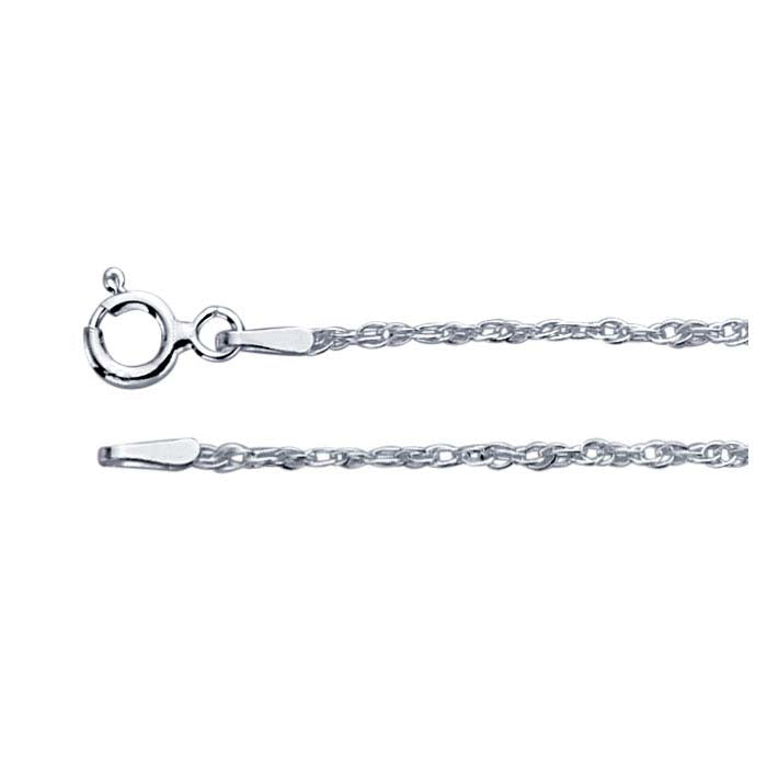 Sterling Silver 1,3 mm Dubbelrepkedja