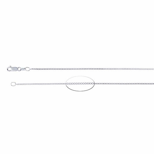 Sidabro 925 1,2 mm Venecijos dėžutės grandinėlė