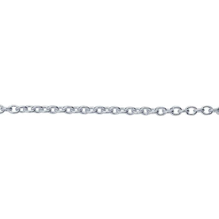 Sterling Silver Round Cable Chain