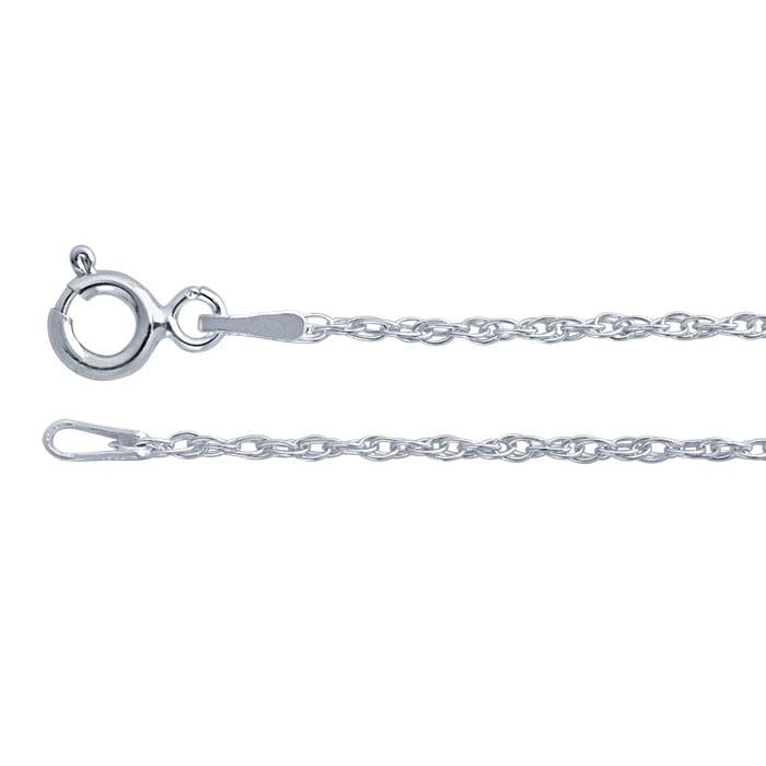 Catena a doppia corda in argento sterling 1,4 mm