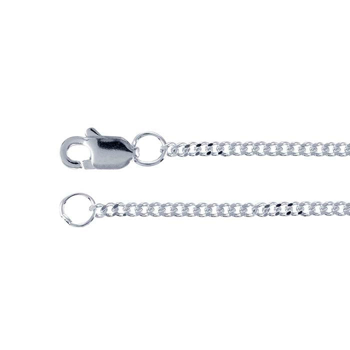 Catena Curb in Argento Sterling 1,5mm