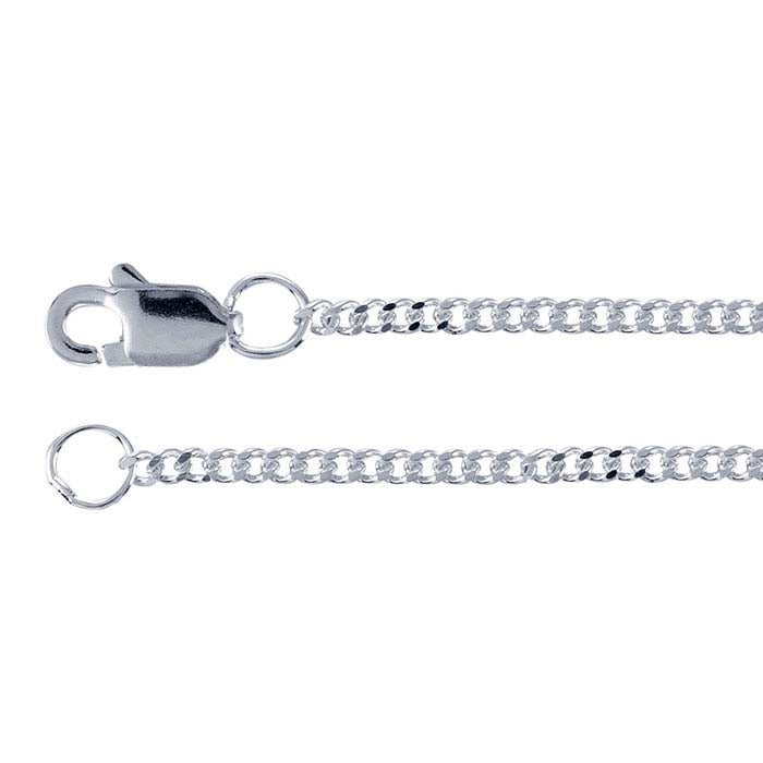 Catena Curb in Argento Sterling 1,5mm