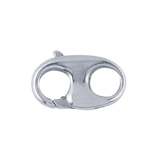 Sterling Silver Anchor Link Lobster Clasp