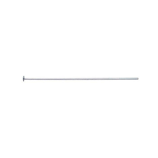 Sterling Silver Domed Head Pin, 0.40mm, 1/2-Hard