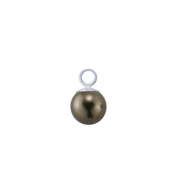 Sterling Silver 4mm Pearl Component Mounting