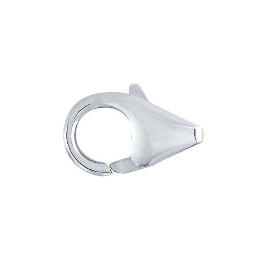 Sterling Silver Teardrop Lobster Clasp