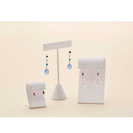 Sterling Silver Öppen Droppformad Komponent