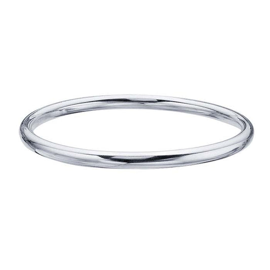 Armband van sterling zilveren buis