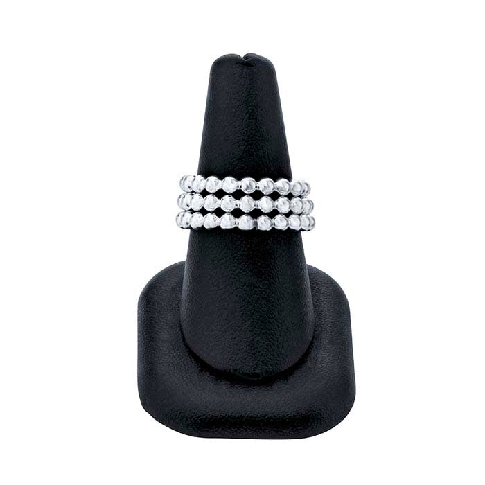 Sterling Silver Beaded Ring