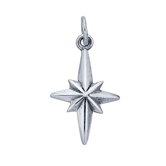 Sterling Silver North Star Pendant