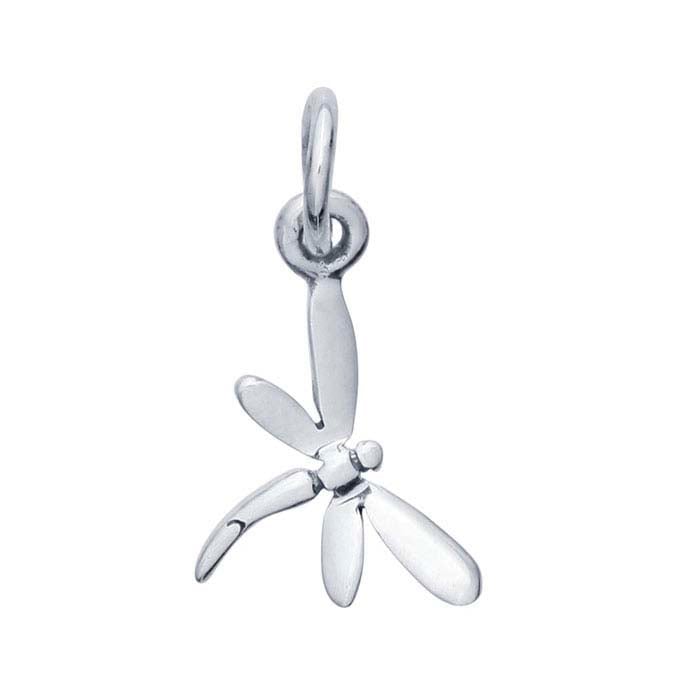 Sterling Silver Tiny Dragonfly Charm