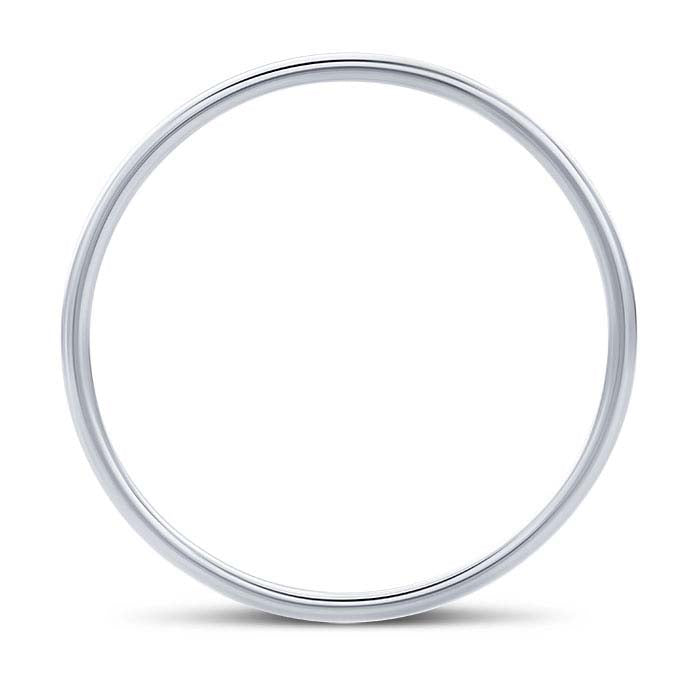 Sterling Silver 1mm Round Wire Stackable Ring