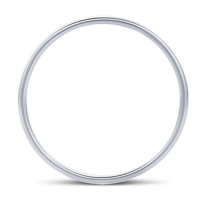 Sterling Silver 1mm Round Wire Stackable Ring