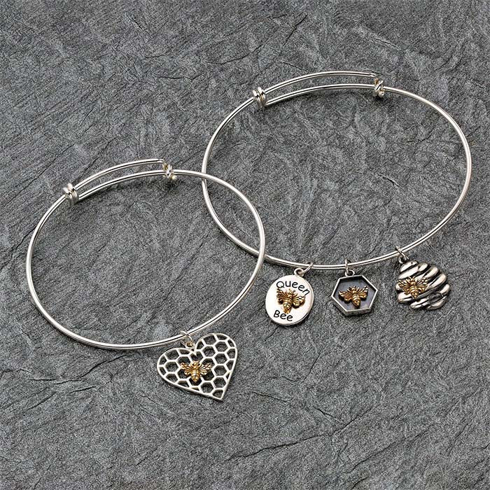 Sterling Silver Expandable Bangle Bracelet