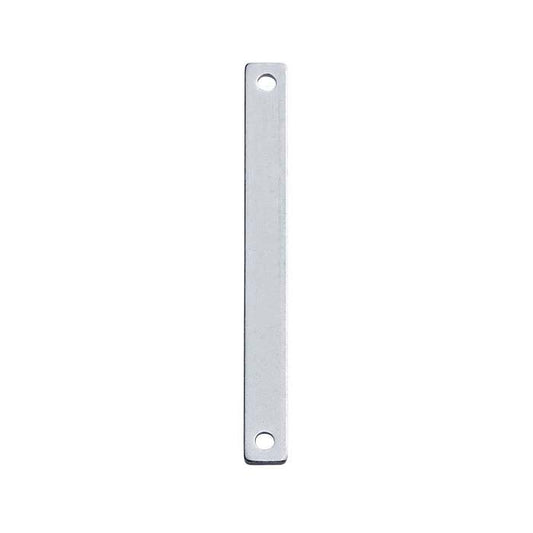 Sterling Silver Flat Rectangle Link Component