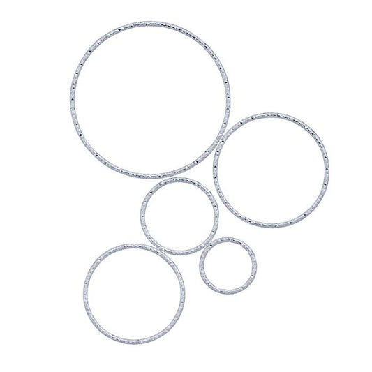 Sterling Silver Round Linkable Component