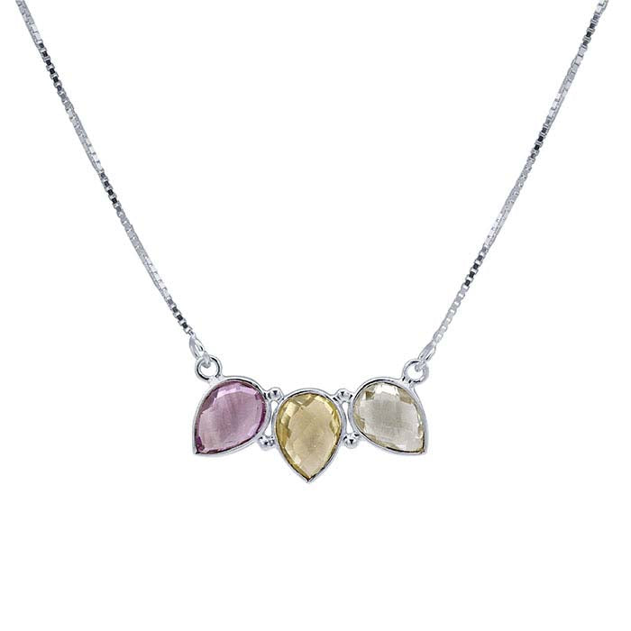 Sterling Silver Venetian Box Chain Necklace Component