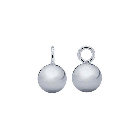 Sterling Silver 4mm Ball Charm