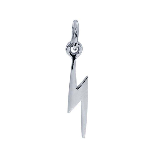 Sterling Silver Lightning Bolt Charm