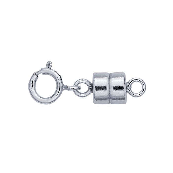 Magnetic Clasp with Spring Ring