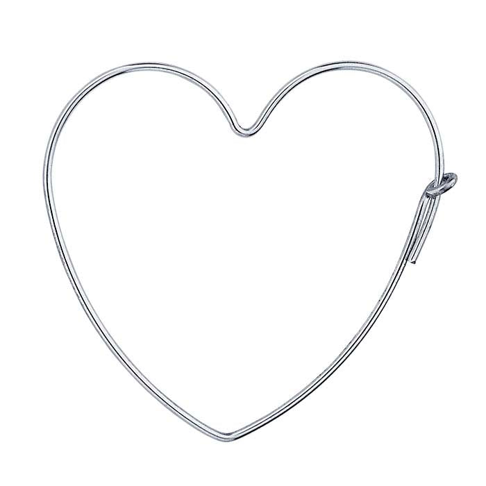 Heart Hoop Earring
