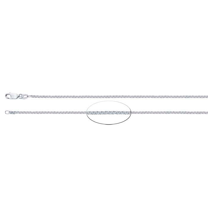 Sterling Silver 1,8 mm Dubbelkabelkedja