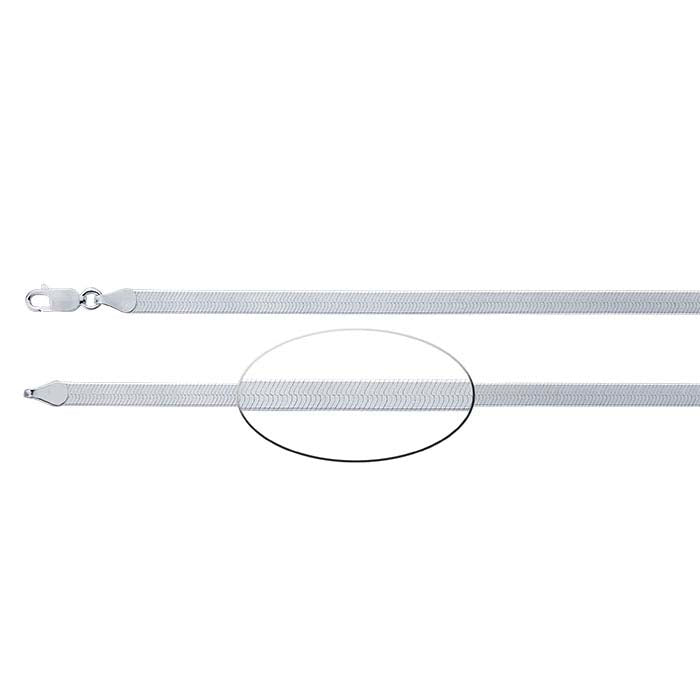 Sterling Silver Herringbone Chain