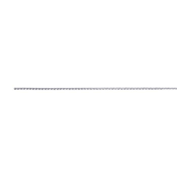 Sterling Silver Diamond-Cut "Sequin" Cable Chain