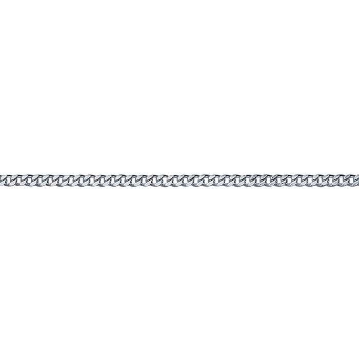 Sterling Silver Diamond-Cut Curb Chain