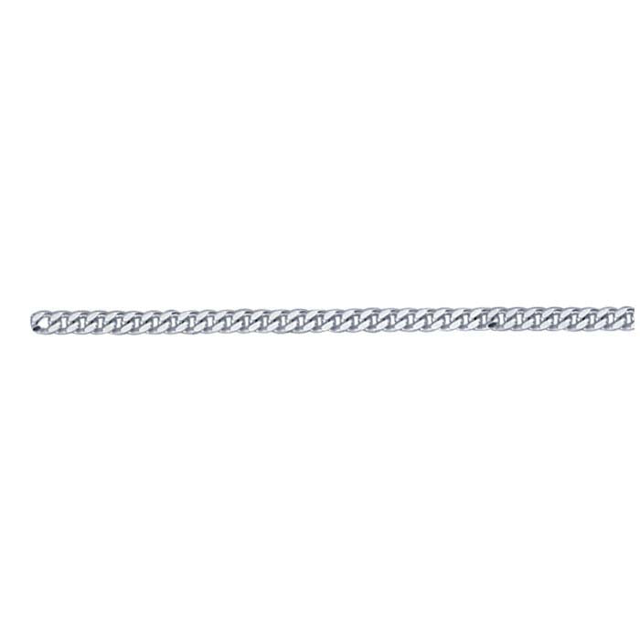 Sterling Silver Diamond-Cut Curb Chain