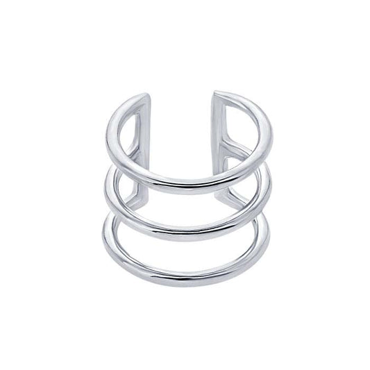 Sterling Silver Triple Ear Cuff