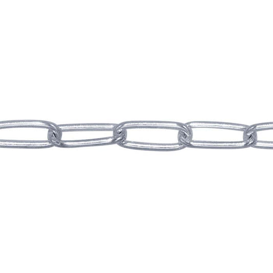 Sterling Silver 2,6 mm Oval Kabelkedja