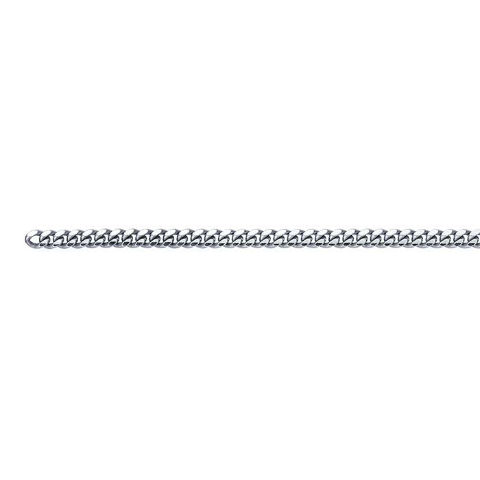 Sterling Silver Diamond-Cut Curb Chain