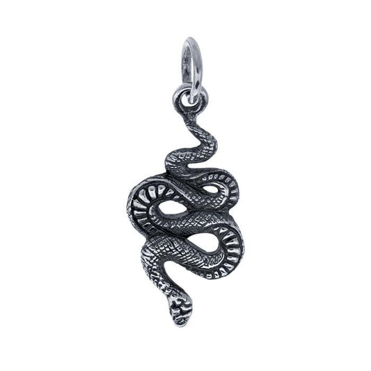 Sterling Silver Snake Charm