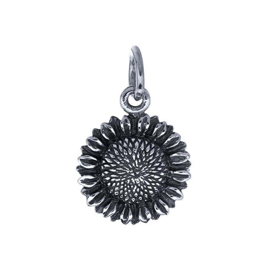 Sonnenblumen-Charm aus Sterlingsilber