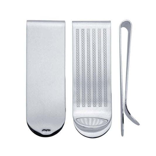 Sterling Silver Textured Money Clip