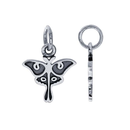 Sterling Silver Luna Moth Charm