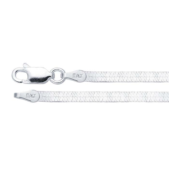 Sterling Silver Herringbone Chain