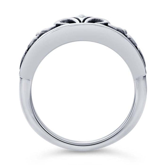 Sterling Silver Tiara Ring