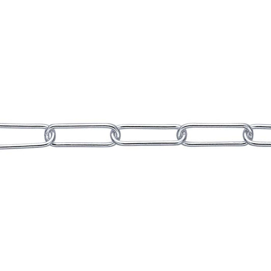 Sterling Silver 3,5 mm Oval Kabelkedja