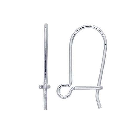 Sterling Silver Kidney Ear Wire