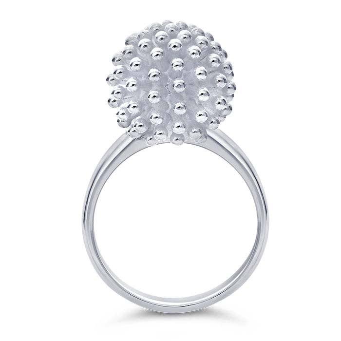 Sterling Silver Dandelion Ring