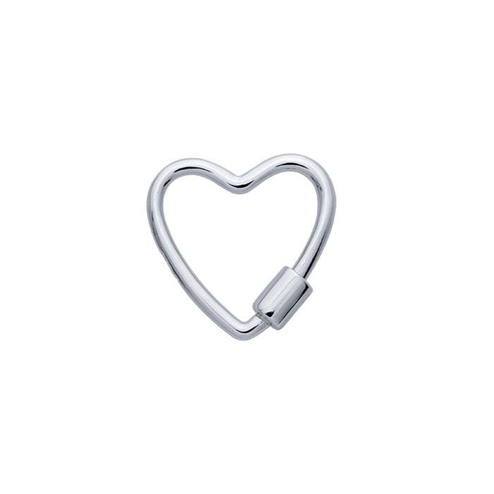 Heart Carabiner Clasp
