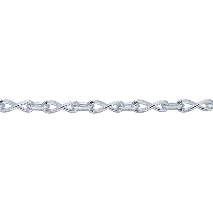 Sterling Silver 2.5mm Infinity Link Chain