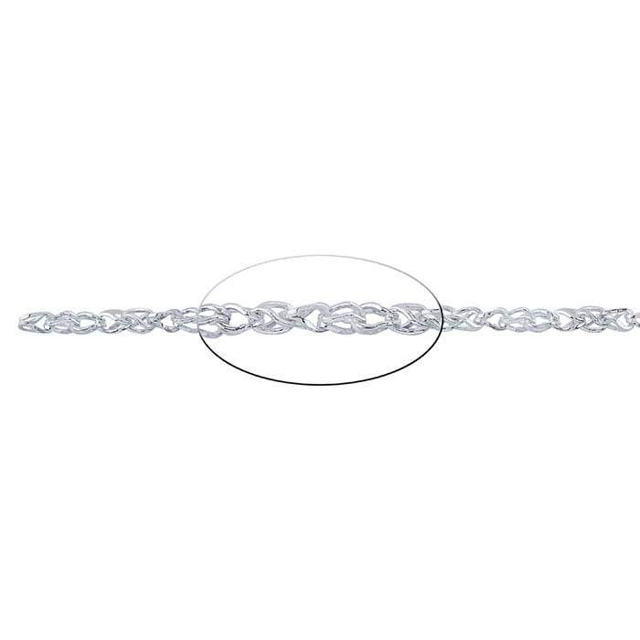 Open Twist Foxtail Chain