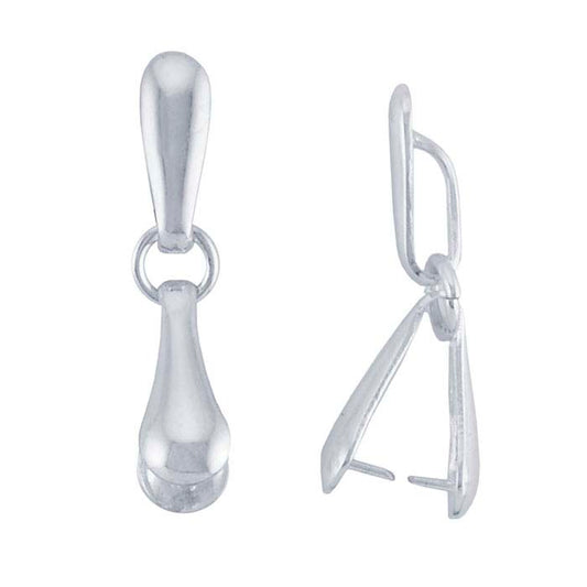 Sterling Silver Pinch Bail