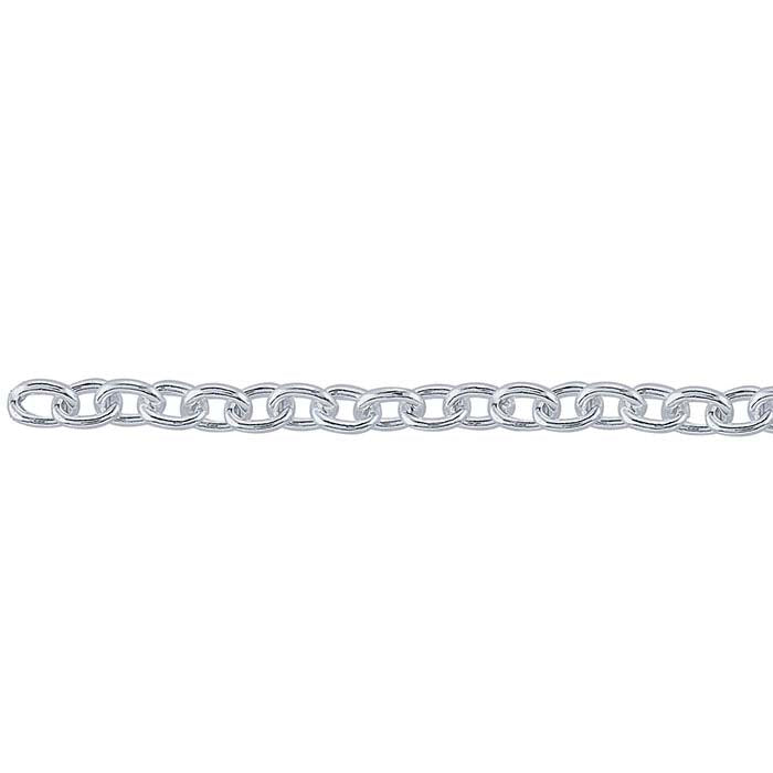 1/10 Silver-Filled Cable Chain