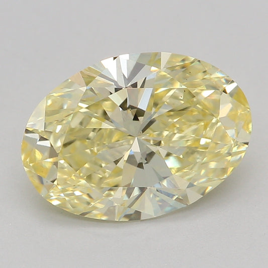Lab-Grown Diamond 1.55ct, Oval, Yellow, VS2